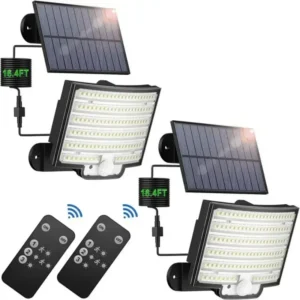 IP65 Waterproof Solar Outdoor Light-LED Motion Sensor Light with Remote Control