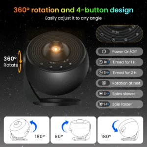 Galaxy Projector 13 in 1 HD Planetarium  Milky Way Projector-