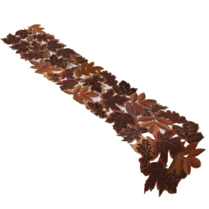 Maple Leaf Embroidered Table Runner Decoration