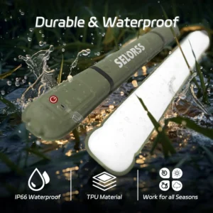 Rechargeable Portable Light Waterproof 2000 mAh Tent Lamp Spotlight